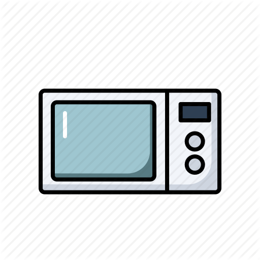 Appliances, Kitchen, Microwave, Oven Icon