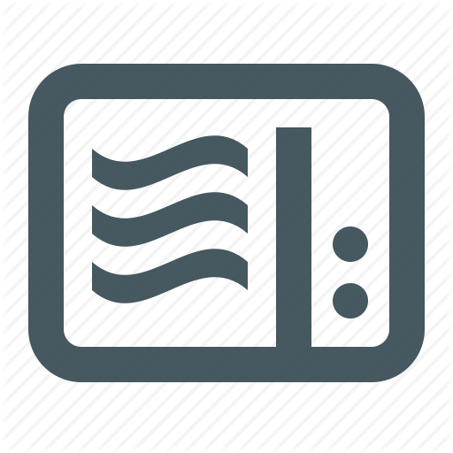 Food, Gizmo, Kitchen, Microwave, Restaurant, Simple Icon
