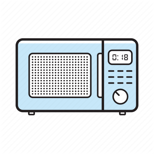 Kitchen, Microwave, Oven Icon
