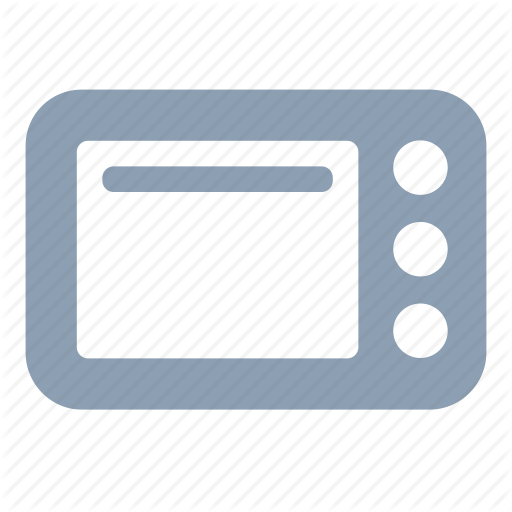 Kitchen, Microwave Icon