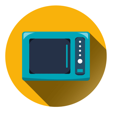 Microwave Round Icon
