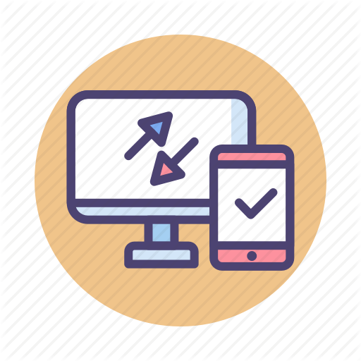 Data Connection, Data Migration, Data Transfer Icon