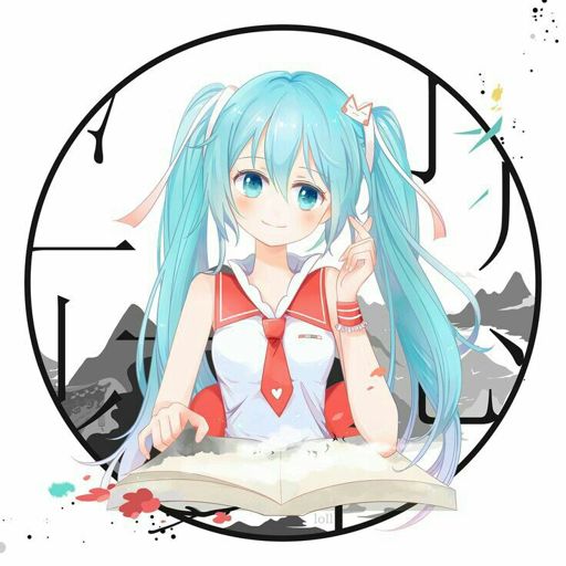 New One Of Hatsune Miku Profile Icon!its Called School Miku Or Study
