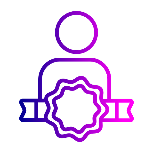 Office, Employee, Staff, Award, Bedge, Label, Milestone