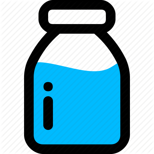 Cow Milk, Dairy, Milk, Milk Bottle Icon