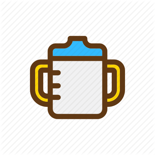 Baby, Bottle, Color, Cup, Milk Icon