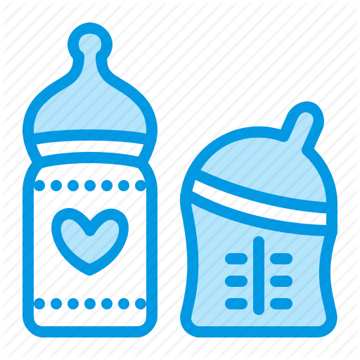 Baby, Bottle, Food, Milk Icon
