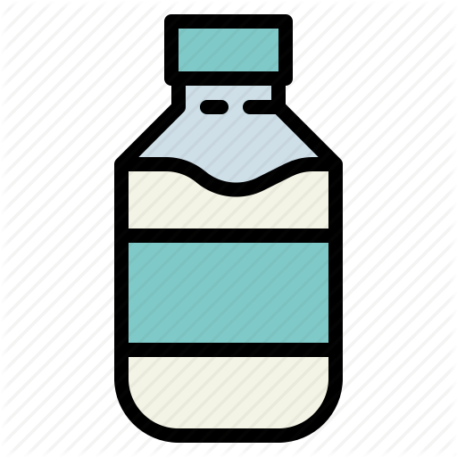 Bottle, Drink, Milk Icon