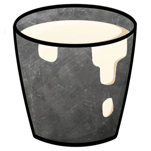 Bucket Milk Icon Minerstuff