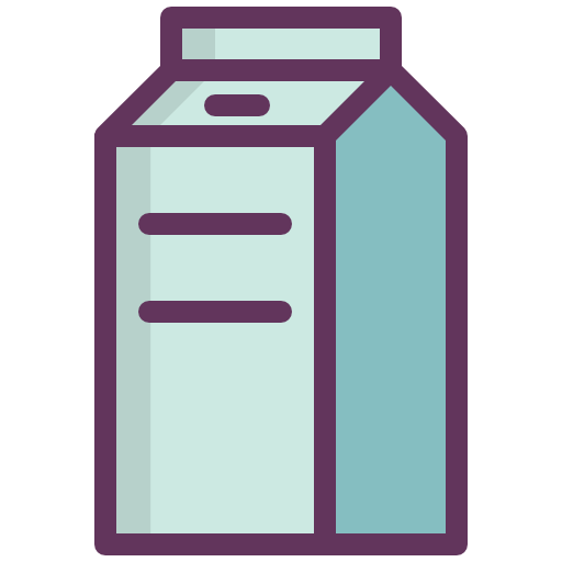 Carton, Milk, Drink, Kitken Icon Free Of Kitchen Bold Line