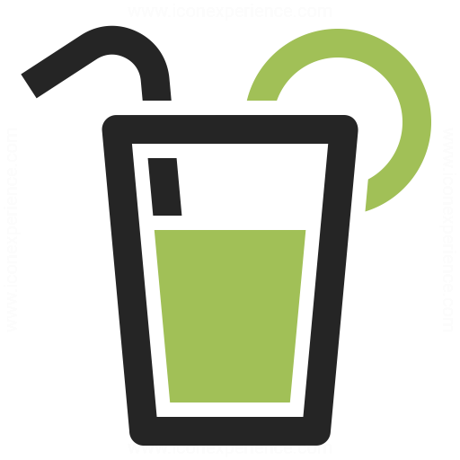 Lemonade Glass Icon Iconexperience