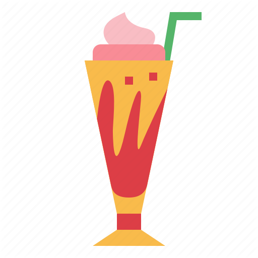 Chocolate, Dessert, Drink, Milkshake Icon