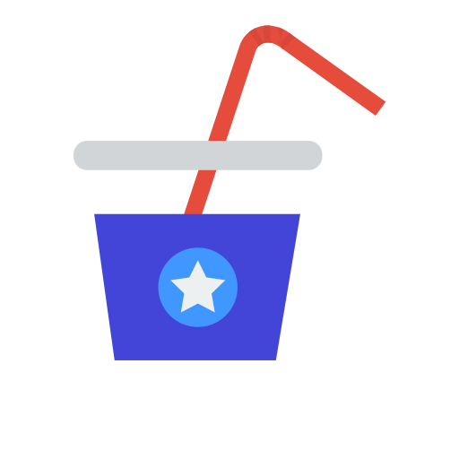 Milkshake Icon Free Of Of July Icons