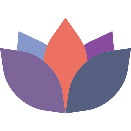 Sports Meditation Flat Black Icon