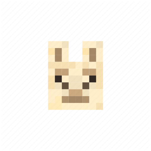 Game, Head, Llama, Minecraft, Pixels Icon
