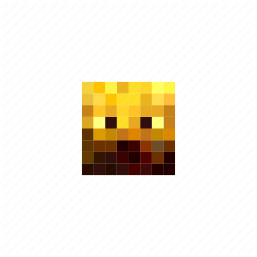 Game, Head, Minecraft, Pixels Icon