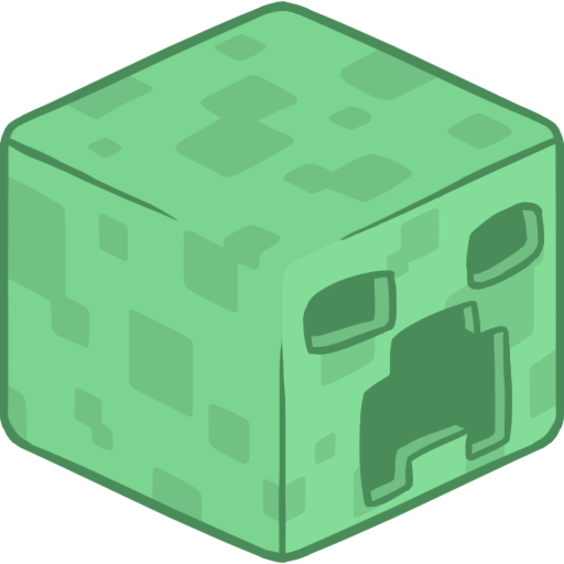 D Creeper Icon Minecraft Iconset