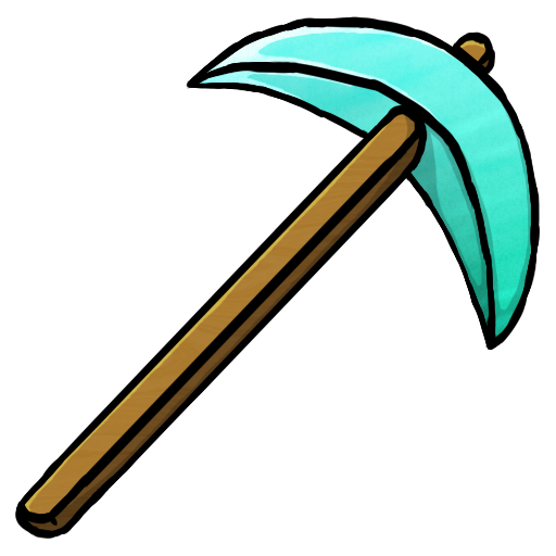 Diamond Pickaxe Icon Minecraft Iconset