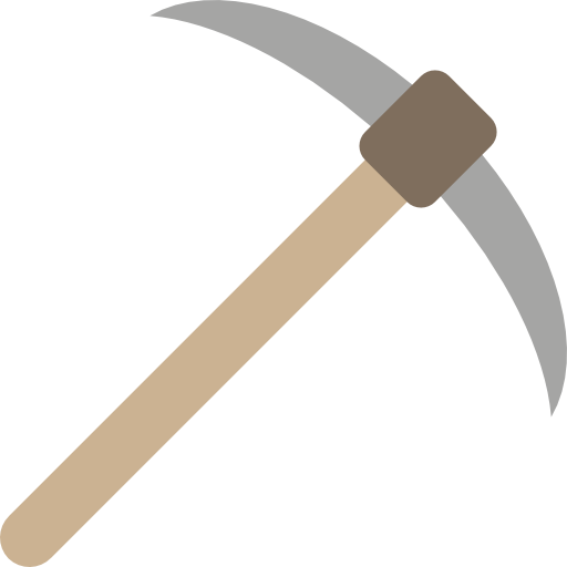 Pickaxe Vector Transparent Png Clipart Free Download