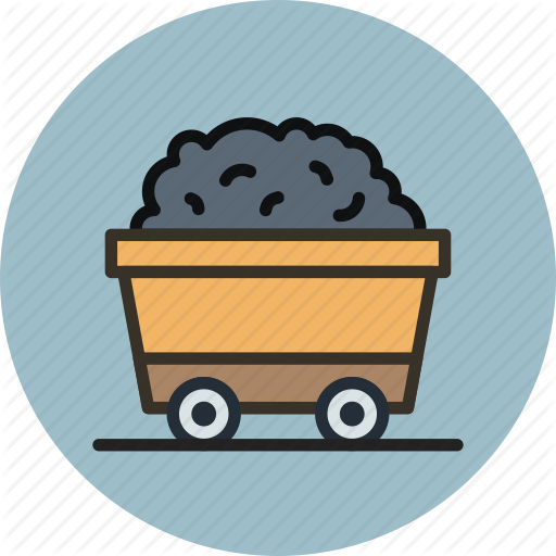 Cart, Mine, Mineral, Mining, Ore, Rail, Truck Icon