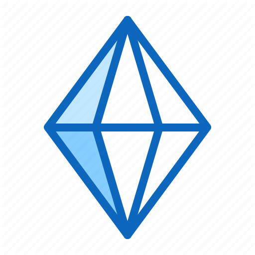 Crystal, Mineral, Stone Icon