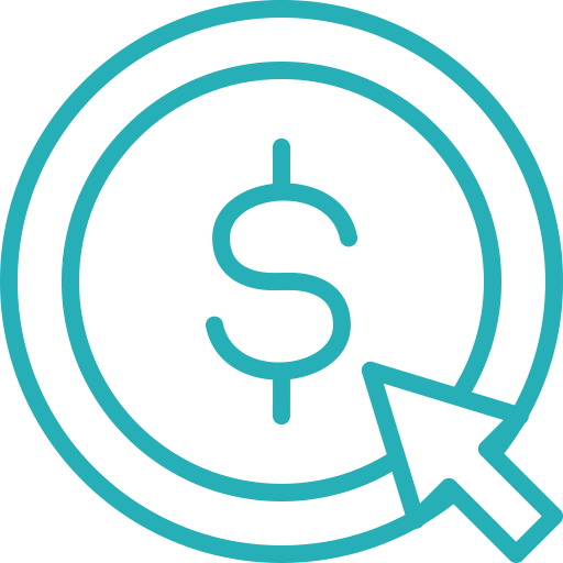 Ppc, Business, Work, Finance, Seo, Money, Office Icon