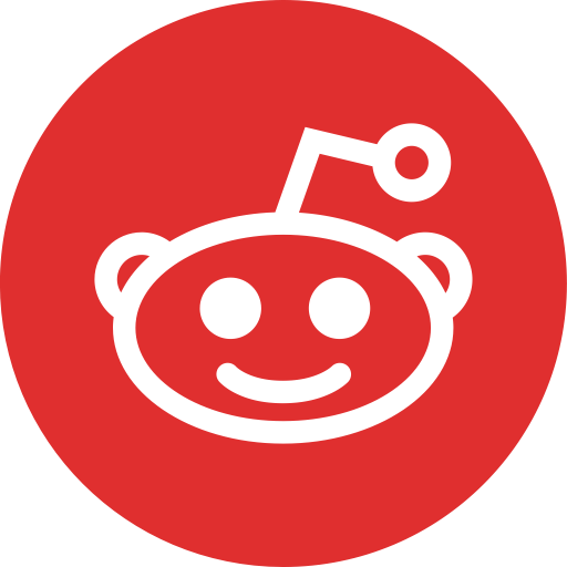 Media, Online, Reddit, Social Icon Red Icons