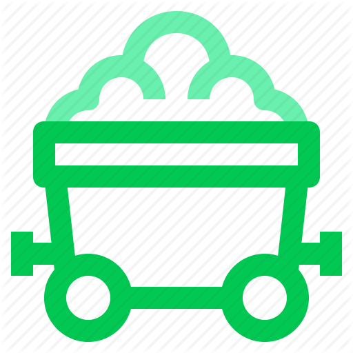Coal, Energy, Green, Mining Icon