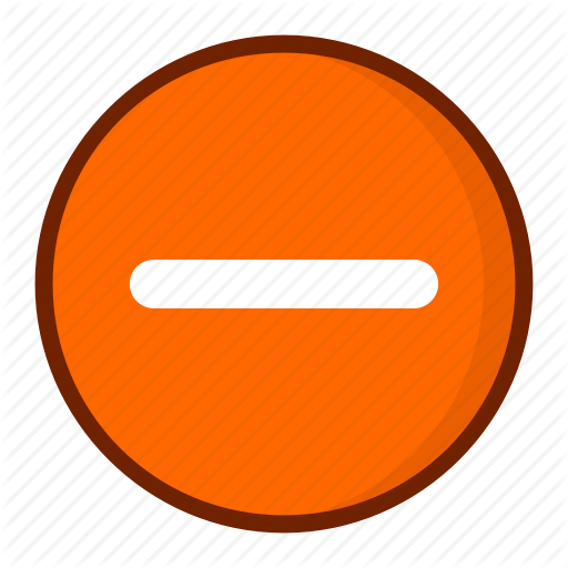 Delete, Minus, Remove, Subtract, Subtraction Icon