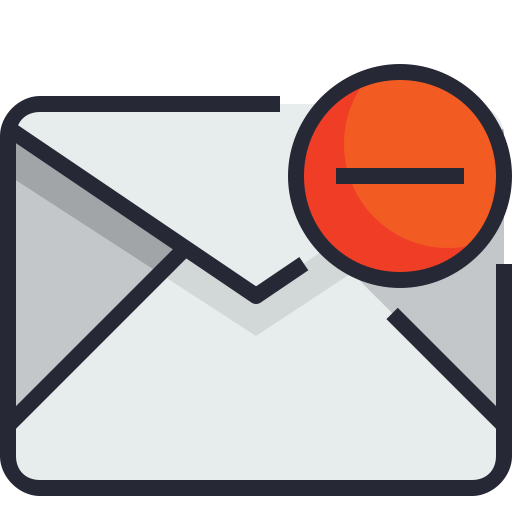 Email, Delete, Remove, Envelope, Minus Icon Free Of Email Icons