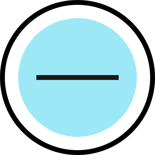 Minus, Education, Negative, Maths, Substraction Icon