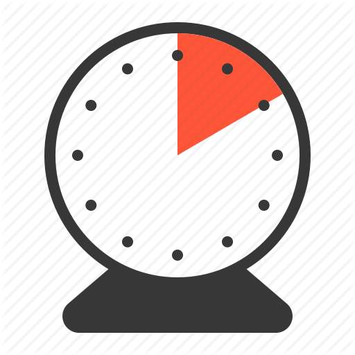 Min, Clock, Minute, Ten, Timer Icon