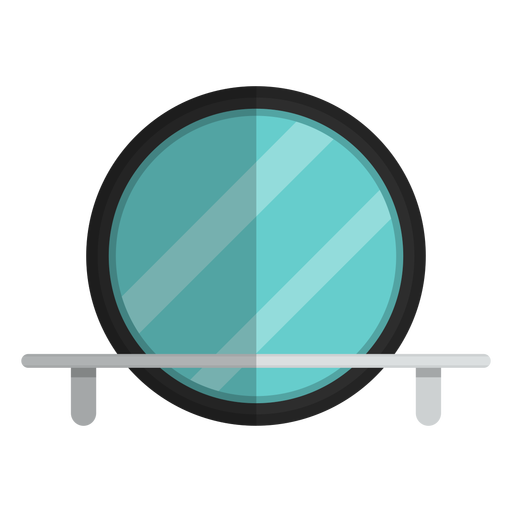 Round Bathroom Mirror Icon
