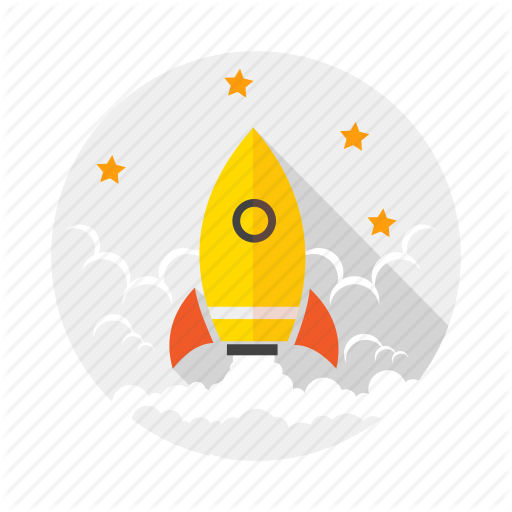 Launch, Mission, Rocket, Space Icon