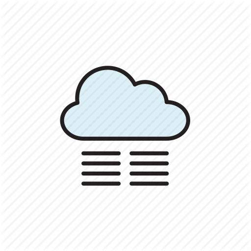 Cloud, Fog, Forecast, Meteorology, Mist, Weather Icon