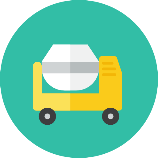 Cement Mixer Icon Kameleon Iconset Webalys