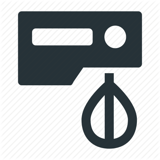 Cream, Kitchen, Mix, Mixer Icon
