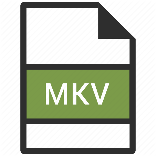 Extension, File, Mkv, Name Icon