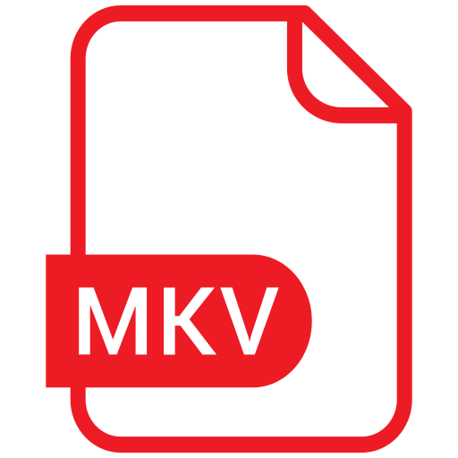 Document, File, Format, Mkv Icon