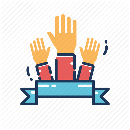 Freedom, Hands, Martin Luther King Jr Day, Raised, Support Icon