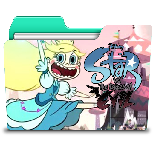 Star Vs The Forces Of Evil Folder Icon