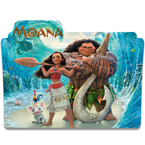 Moana Folder Icon