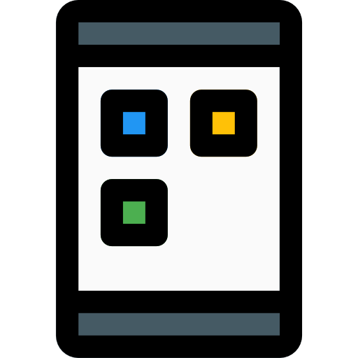Mobile Application Icon Mobile Pixel Perfect