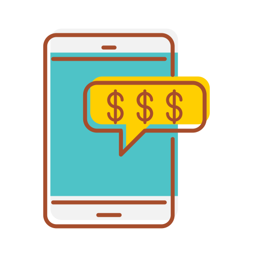 Mobile, Banking Icon Free Of Fintech Filled Line Icons