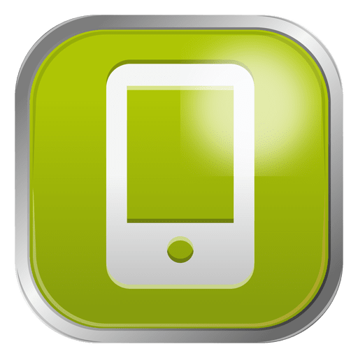 Green Mobile Icon