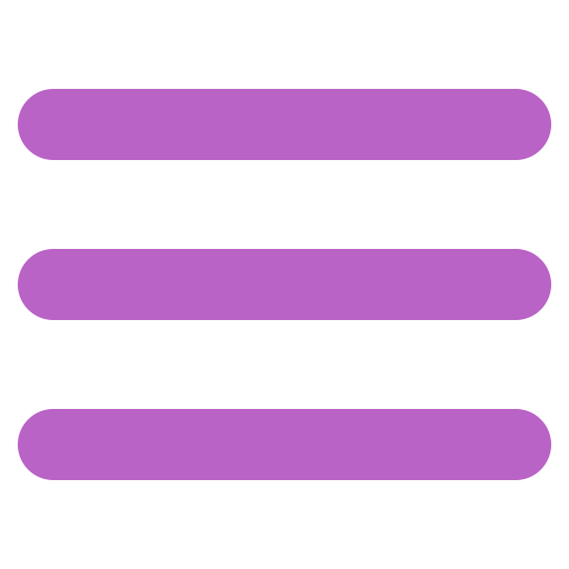 List, Text, Menu, Numbers, String, Burger Icon Free Of Bold Purple