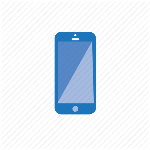 Blue, Call, Communication, Mobile, Phone, Smartphone Icon
