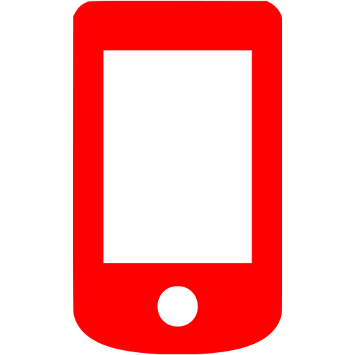 Red Mobile Phone Icon