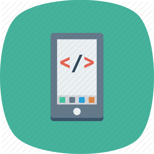 Coding, Html, Mobile, Online, Smartphone, Website Icon