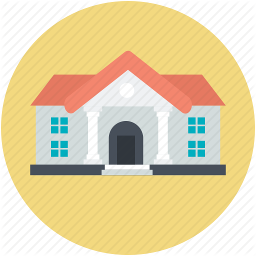 Guest House, Large Home, Modern House, Residence Icon